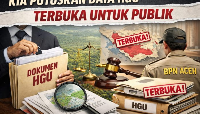 KIA Putuskan Data HGU Terbuka untuk Publik