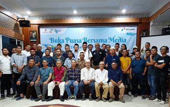 PHE NSO Gelar Buka Puasa Bersama Jurnalis di Lhokseumawe