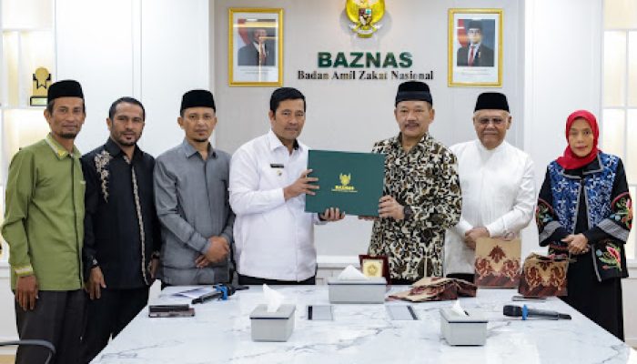 Bupati Aceh Tengah Temui BAZNAS, Dorong Pemulihan Korban Bencana