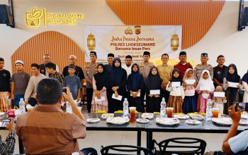 Kapolres Lhokseumawe Buka Puasa Bersama Wartawan
