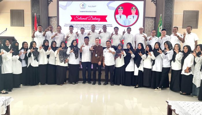 Pemkab Aceh Utara Luncurkan Inovasi Pembayaran Pajak Online