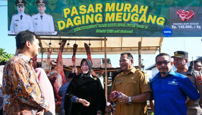 Pemko Banda Aceh Gelar Pasar Murah Daging Meugang