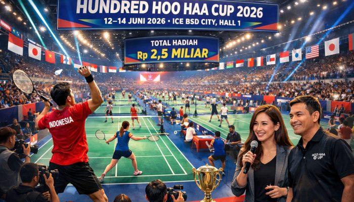 Ribuan Pebulu Tangkis Dunia Ramaikan Hoo Haa Cup 2026