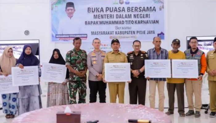 Pemkab Pidie Jaya Salurkan Bantuan Rumah Tahap II