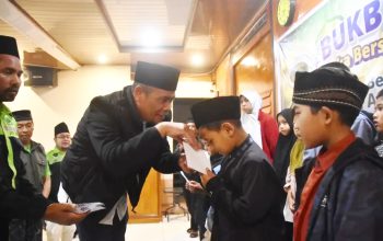 Sekda Bener Meriah Bukber dan Santuni Anak Yatim