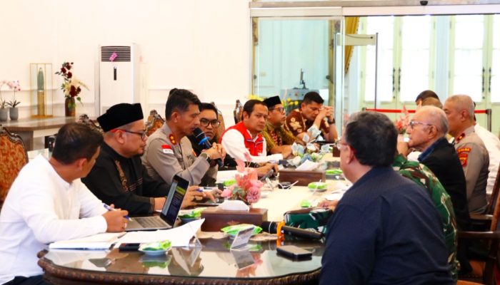 Wali Nanggroe Pimpin Rapat Kesiapan Idulfitri