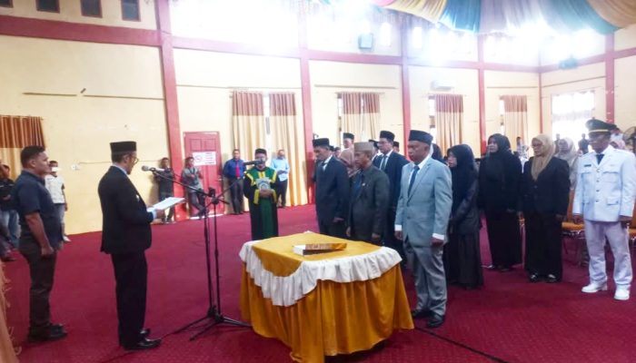 Wali Kota Subulussalam Tunjuk Asrul Assani sebagai Plt Sekda