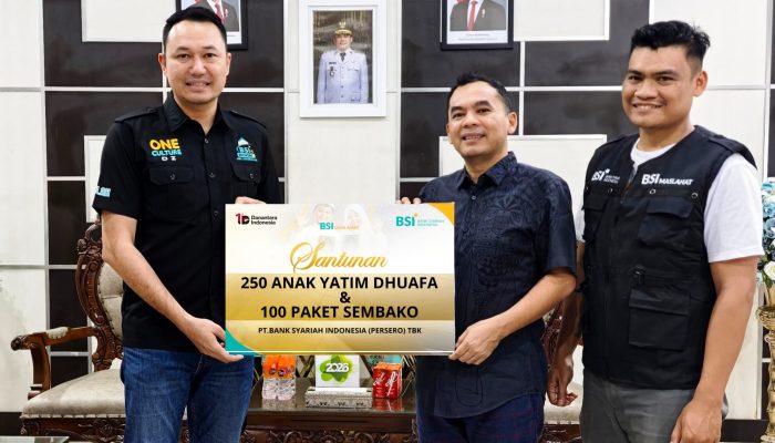 BSI Santuni 250 Anak Yatim dan Salurkan Sembako