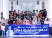 Dek Gam Santuni 165 Anak Yatim di Blang Bintang