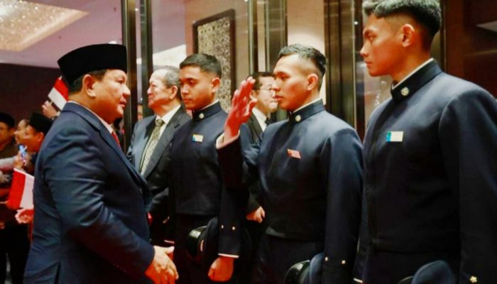 Tiba di Tokyo, Prabowo Disambut Taruna NDA
