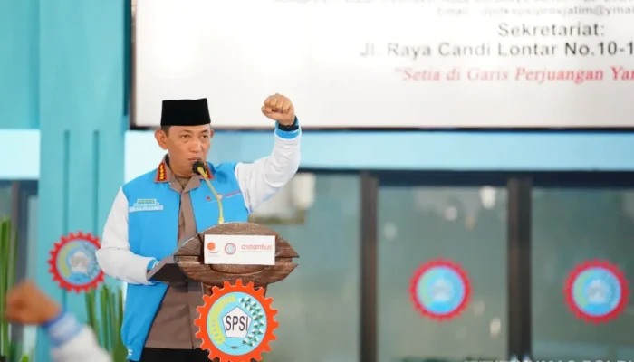 Kapolri Ajak Buruh Bersatu Hadapi Tantangan Global