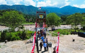 Jembatan Mamas Indah Hubungkan Dua Kecamatan Strategis