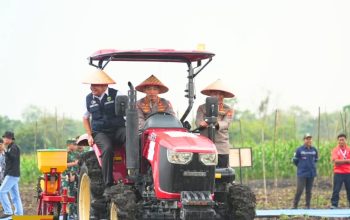 Kapolri Pimpin Tanam Jagung Dukung Ketahanan Pangan Nasional