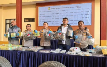 Polisi Bongkar Sabu 26,7 Kg Jaringan Medan Jakarta