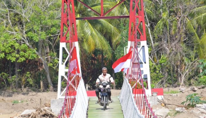 Jembatan Meunasah Krueng Peudada Resmi Dibuka, Akses Warga Lancar