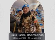 Prajurit Yonif 113/JS Aceh Gugur Terkena Serangan Proyektil di Lebanon Selatan