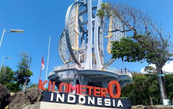 Kawasan Tugu Nol Kilometer di Taman Wisata Alam (TWA) Pulau Weh, Sabang