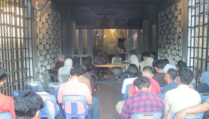 GeRAK Aceh Diskusikan Hak Korban Bencana Bersama Koalisi Muda