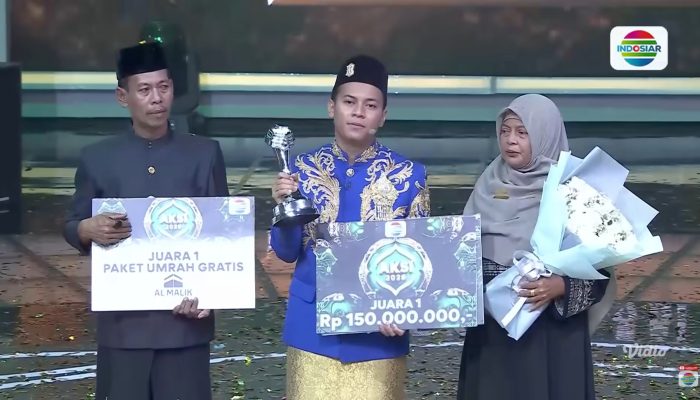 Teungku Habibi Nawawi asal Aceh Barat Sabet Juara 1 AKSI Indosiar