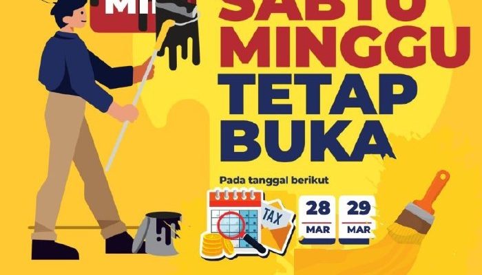 Relaksasi Sanksi SPT, KP2KP Rimba Raya Buka Layanan Akhir Pekan