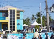 Suasana antusiasme warga dalam program Pasar Murah PLN di halaman Kantor ULP Blangpidie, Aceh Barat Daya