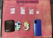 Empat paket sabu siap edar seberat 8,97 gram yang berhasil disita Tim Opsnal Satresnarkoba Polres Aceh Utara dalam operasi di Kecamatan Syamtalira Aron
