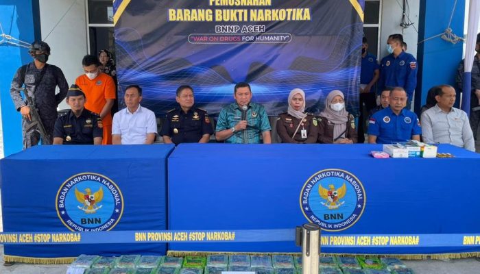 Ditanam di Kandang Kambing, 60 Kilogram Sabu Akhirnya Dimusnahkan