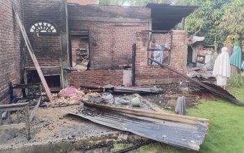 Kebakaran di Aceh Utara