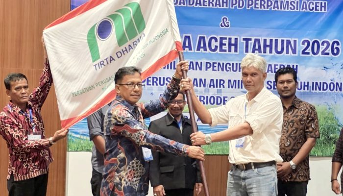 Dirut Tirta Pase Pimpin PERPAMSI Aceh 2026–2030
