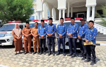 Aceh Utara Terima Tiga Ambulans, Layanan Kesehatan Diperkuat
