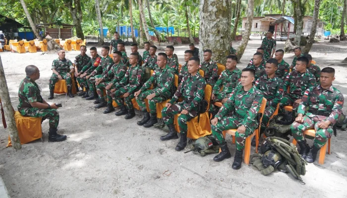 Danrem 012/TU Tekankan Semangat Juang Prajurit Satgas