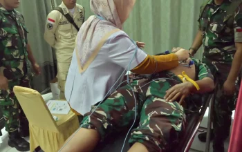 Kodim 0102/Pidie Gelar Skrining Jantung, Perkuat Deteksi Dini Prajurit