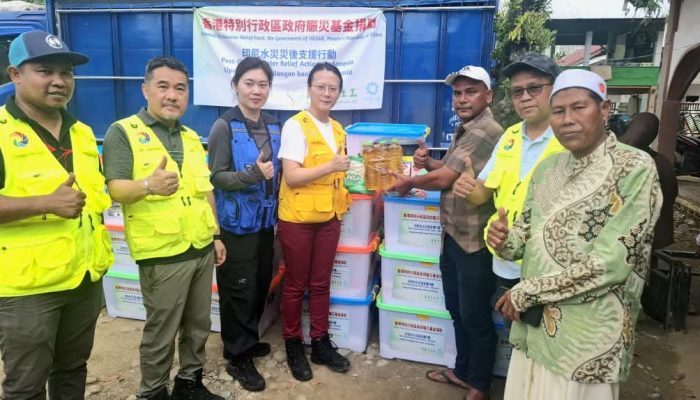 9.500 Bantuan Internasional Tiba di Pidie Jaya