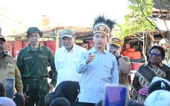 Wapres Tinjau Sektor Pendidikan dan Progam MBG di Papua