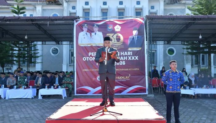 Pemkab Bener Meriah Gelar Upacara Hari Otonomi Daerah ke-30