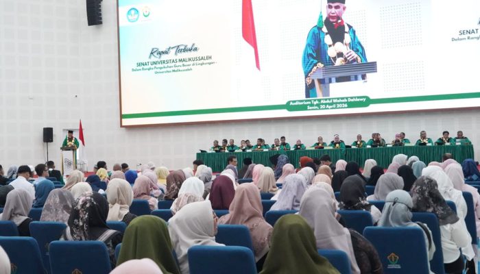 Kukuhkan Tujuh Guru Besar, Universitas Malikussaleh Kini Punya 25 Profesor
