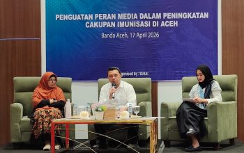 281 Ribu Anak Aceh Belum Tersentuh Imunisasi Dasar