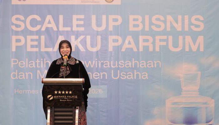 Wali Kota Banda Aceh Buka Pelatihan Parfum untuk UMKM