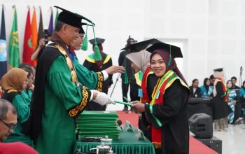 Unimal Kukuhkan 1.298 Lulusan, 199 Raih Cum Laude