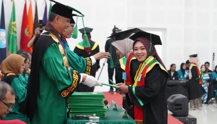 Unimal Kukuhkan 1.298 Lulusan, 199 Raih Cum Laude