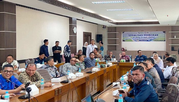 BPMA dan PGE Sosialisasikan Pemboran Sumur Rayeu D-1