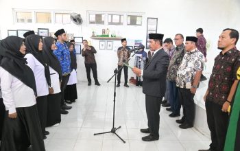 Lantik Empat Kepala Puskesmas, Wabup Aceh Besar Tekankan Pelayanan Publik