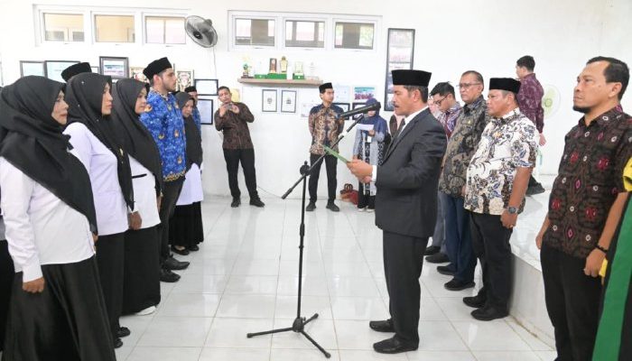 Lantik Empat Kepala Puskesmas, Wabup Aceh Besar Tekankan Pelayanan Publik