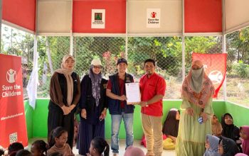 Ruang Ramah Anak Sarana Pemulihan Pascabanjir