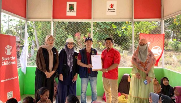 Ruang Ramah Anak Sarana Pemulihan Pascabanjir