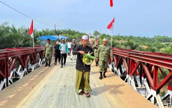 Jembatan Bailey Rampung, Akses 15 Desa Kembali Hidup