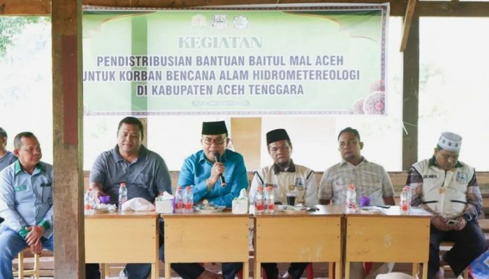 Bupati Aceh Tenggara Serahkan Bantuan untuk Korban Bencana di Ketambe