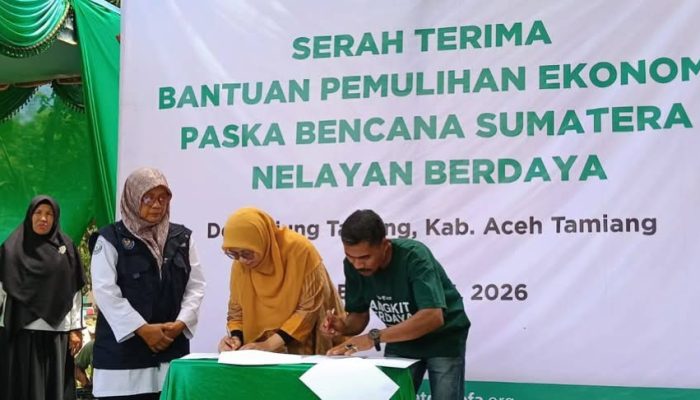 Dompet Dhuafa Bantu Pulihkan Ekonomi Nelayan di Aceh Tamiang
