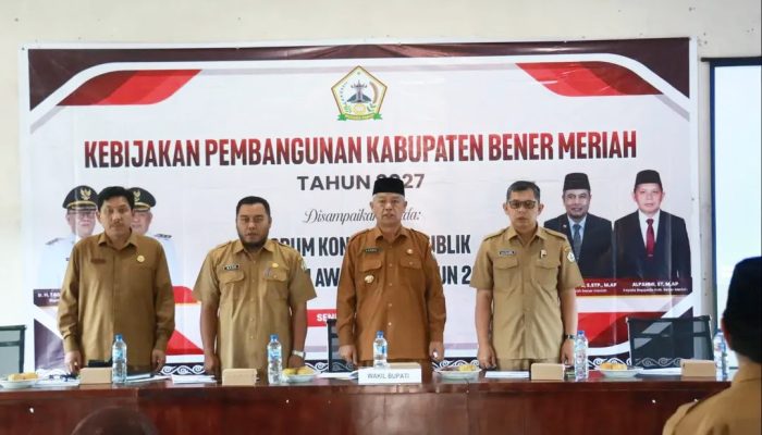 Wabup Armia Pimpin Forum Konsultasi Publik RKPD 2027
