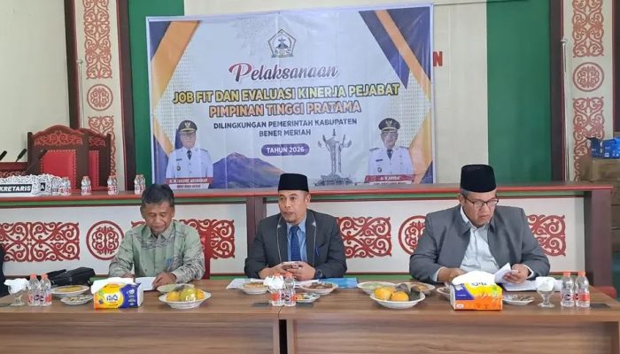 Pemkab Bener Meriah Gelar Uji Kompetensi Pejabat Tinggi